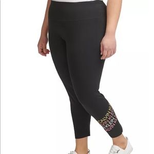 Calvin Klein Stripe Logo Leggings